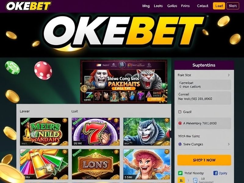 Discover the premier Okebet Slot experience with expert guides, exclusive bonuses, and the latest updates on online casino games. New players can access free spins and secure high-RTP slots for maximum entertainment.